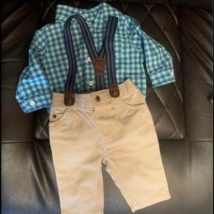 3m Carters Baby Boy Outfit